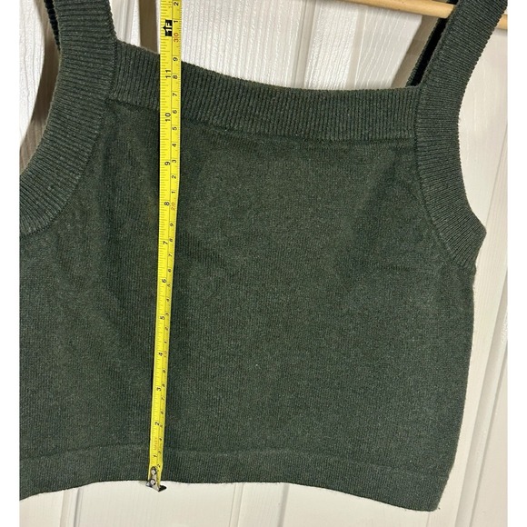 Madewell Sweaters - Madewell (Re)sourced Cashmere  Sweater Tank Women's XS Green